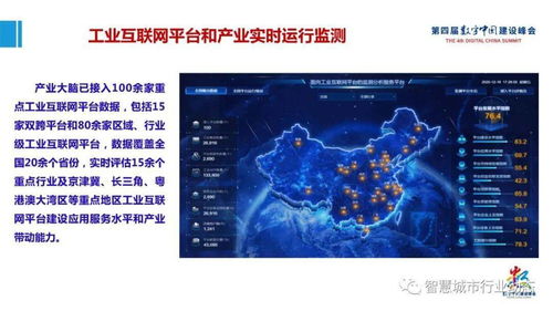 數字中國發布產業大腦 工業互聯網大數據報告與PPT互聯網數據服務